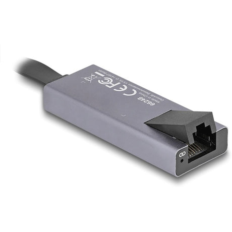 Delock USB-C > 2,5 Gigabit LAN Slank netværksadapter (grå)