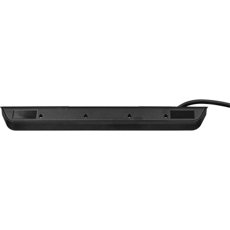 Brennerstuhl ®estilo hjørne tilslutningsboks med USB-opladningsfunktion 6-vejs 4x beskyttelsesstik 2x euro sølv sort