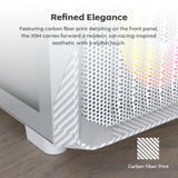 Montech x5m midi tårnhus (hvid | 2x USB-A | 1x USB-C | RGB | hærdet glas)