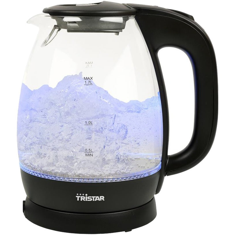 Tristar WK-3405 glaskedel (sort gennemsigtig, 1,7 liter)