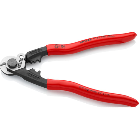 Knipex 95 61 190 ståltrådsskærer poleret plast 190mm