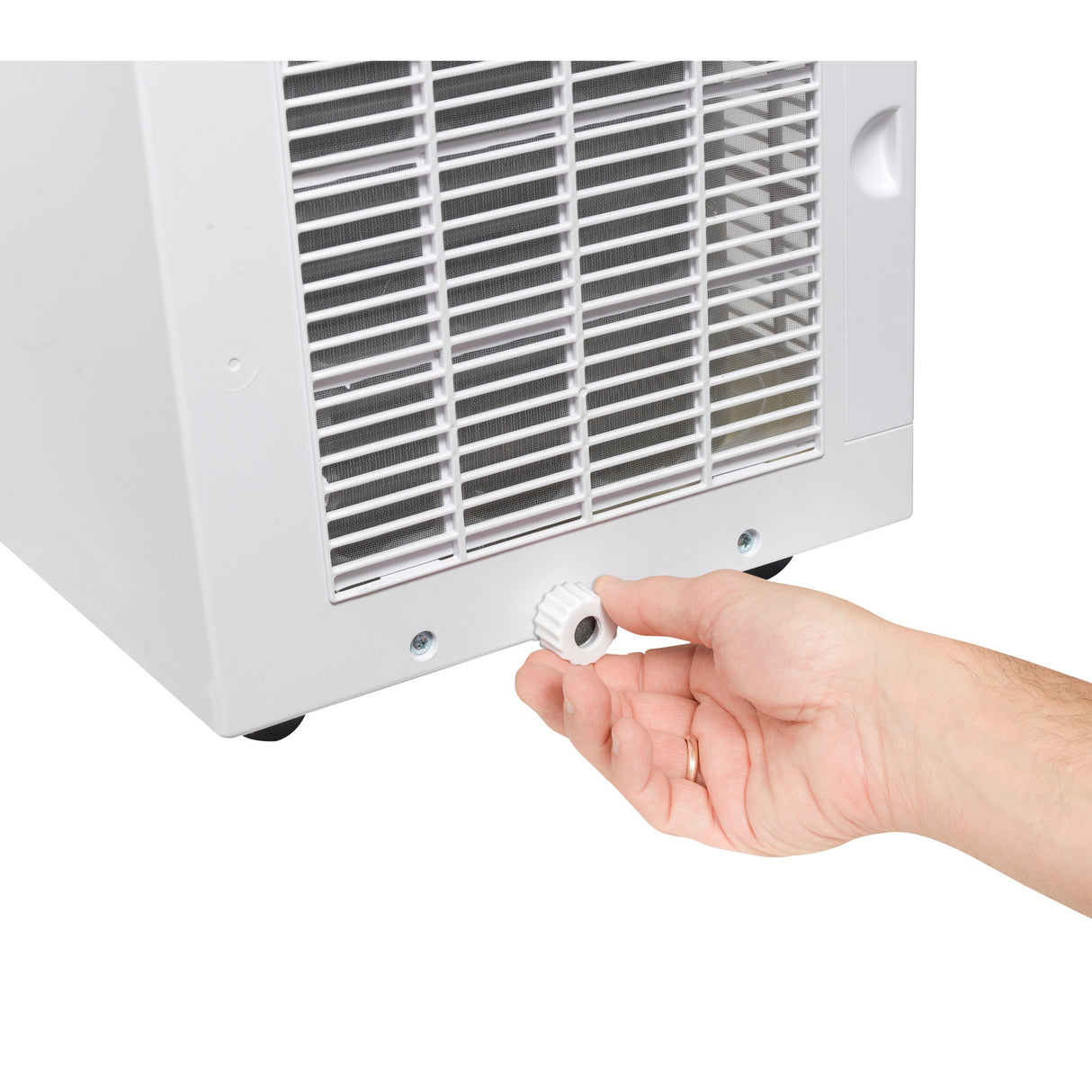 Bestron aac9000 mobilt klimaanlæg (hvidt, kølekapacitet 2,6 kW | med CFC-frit kølemiddel | 9000 btu h)
