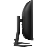 Philips 34e1c5600he 00 34 buet ultrabred skærm (sort, HDMI, skærmport, 4x USB-A, USB-C)