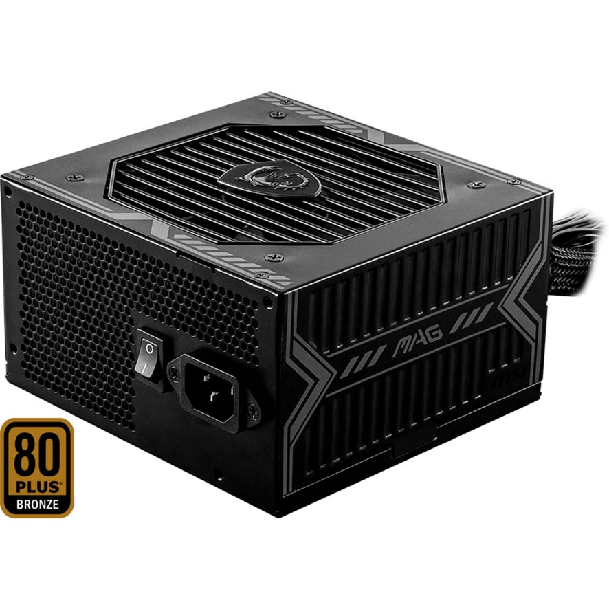 MSI Mag A650BN modulær 650 watt strømforsyning (sort, 2x PCIe)