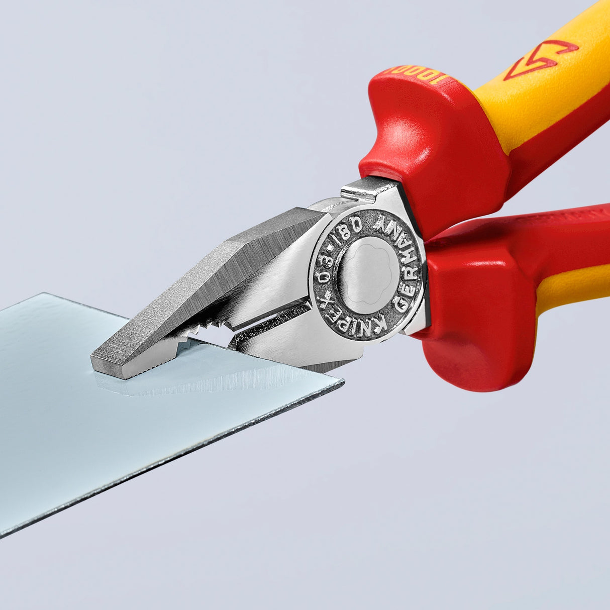 Knipex kombitang 03 06 180 kombitang (rød gul, VDE testet)
