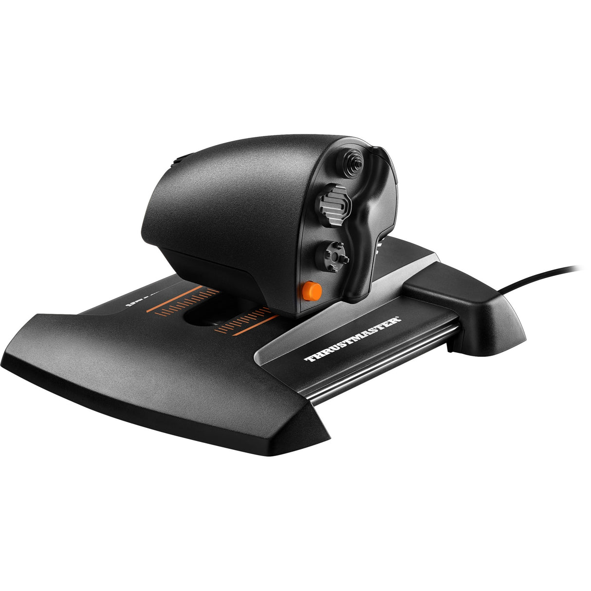 Thrustmaster TWCS Throttle Gaming Gas Controller (Sort Orange, PC)