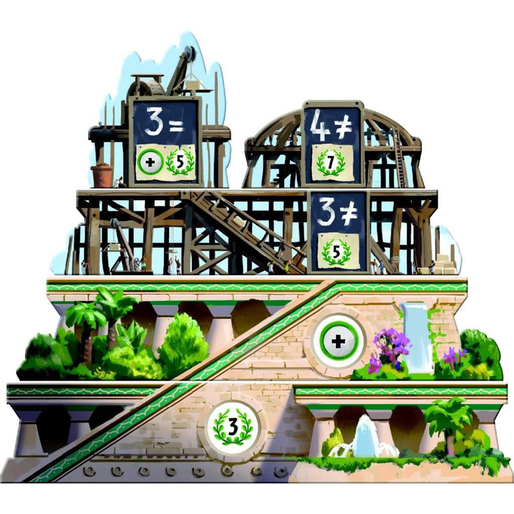 Asmodee 7 wonders: arkitekter brætspil (hollandsk, 2 - 7 spillere, 25 minutter, fra 8 år)