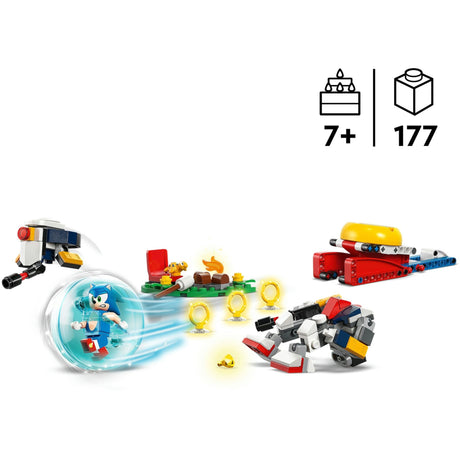 Lego Sonic the Hedgehog 77001 Sonics-opgør ved lejrbålet