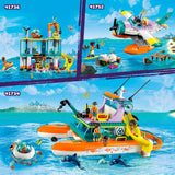 Lego friends - konstruktionslegetøj til søredningsbåd (41734)