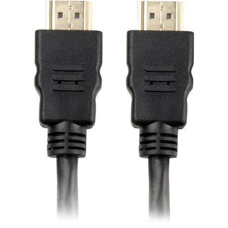 Sharkoon højhastigheds HDMI-kabel med Ethernet (sort, 5 meter, 4k, forgyldt)
