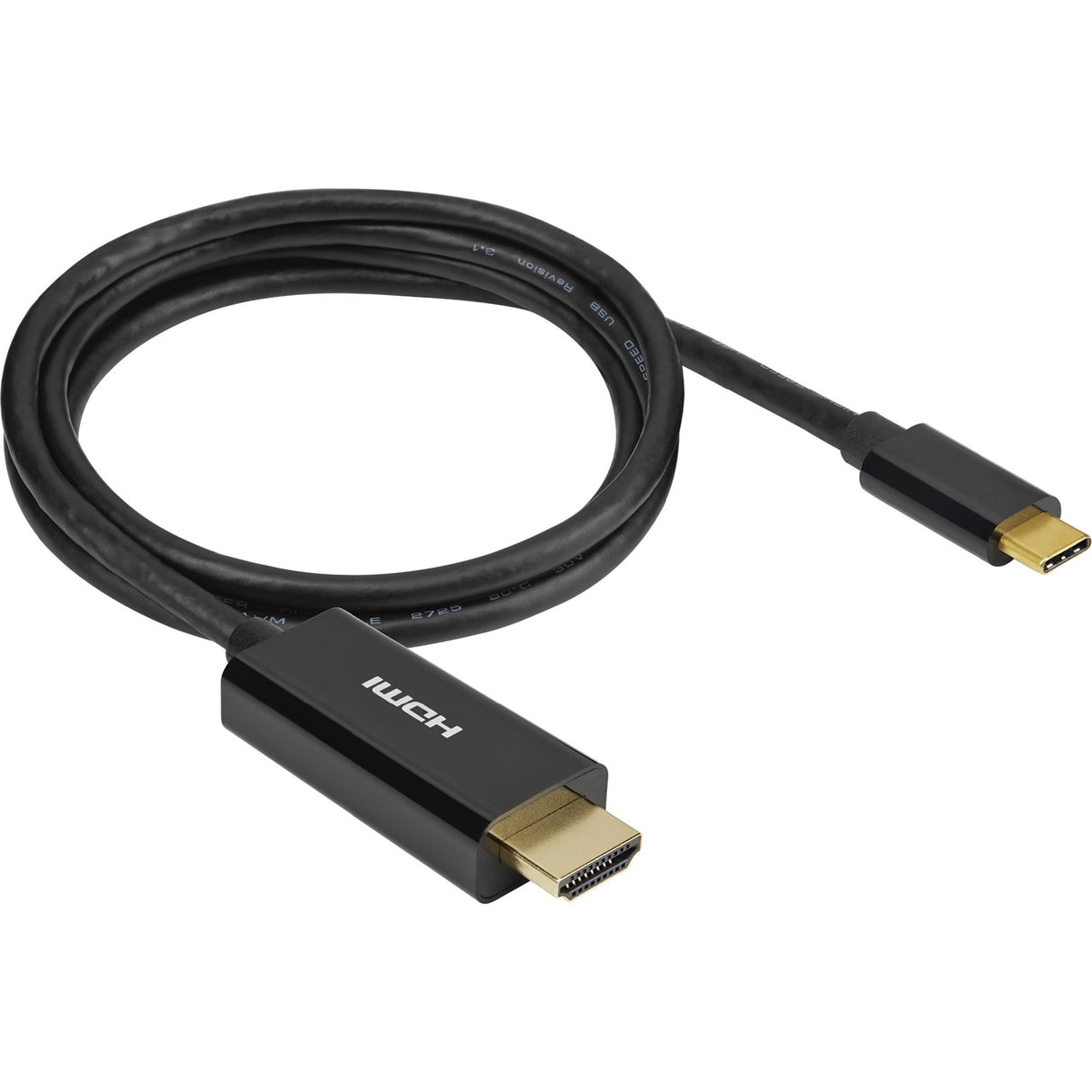 Corsair USB-C > HDMI-kabel (sort, 1 meter)