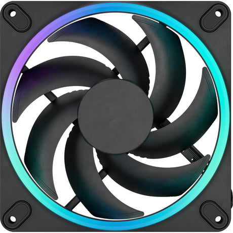 Fractal design momentum 14 rgb case fan (zwart, 140 x 140 x 25 mm, pwm)