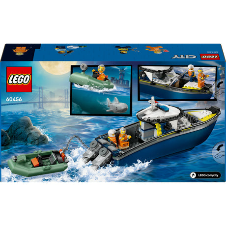 Lego ® byjagt med politibåd, flyder virkelig - 60456