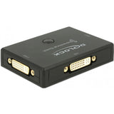 Delock dvi 2 - 1 switch tovejs 4k 30 hz dvi switch (sort)
