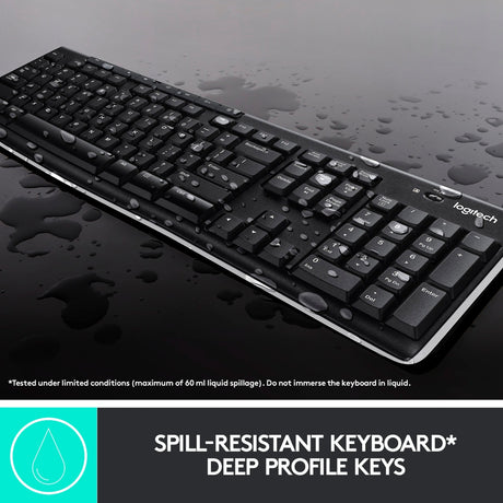 Tastatur og mus logitech mk270 qwerty