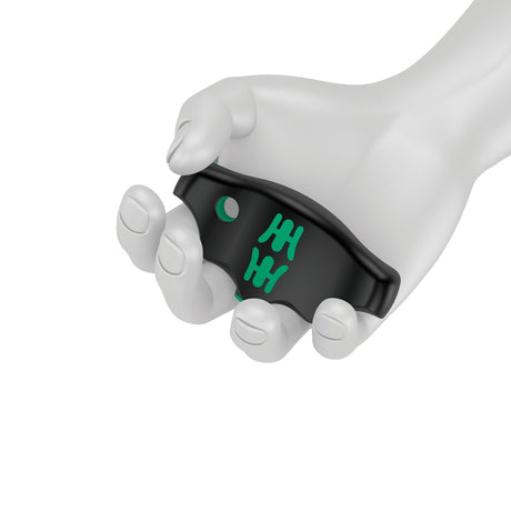 Wera 467 7 torx hf sæt 1 stjerneskruetrækker + stativ, 7 stk (sort grøn, med holdefunktion)