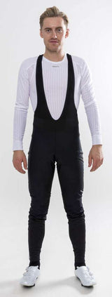 Craft ideelle pro wind - lange bib tights med polstring