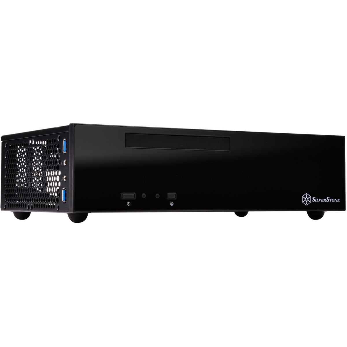 Silverstone sst-ml09b htpc-hus (sort | 2x usb-a)