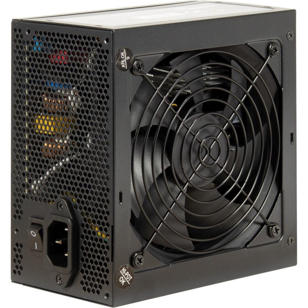 Inter-tech argus bps-600 600 watt strømforsyning (sort, 4x pcie)