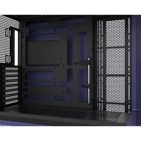 Thermaltake view 600 tg fremtidig dusk stort tårnhus (lilla sort | 2x USB-A | 1x USB-C | hærdet glas)