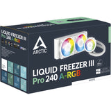 Arctic Liquid Freezer III Pro 240 A-RGB Vandkøling (hvid, 4-benet PWN blæserstik)