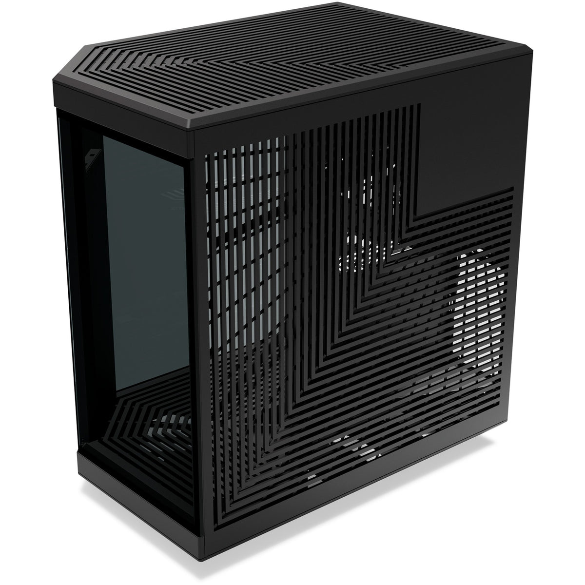 Hyte y70 touch infinite midi tårnhus (sort | 2x USB-A | 1x USB-C | hærdet glas)