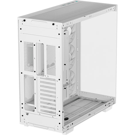 Deepcool CH780 MIDI Tower-hus (hvid | 4x USB-A | 1x USB-C | RGB | vindue)