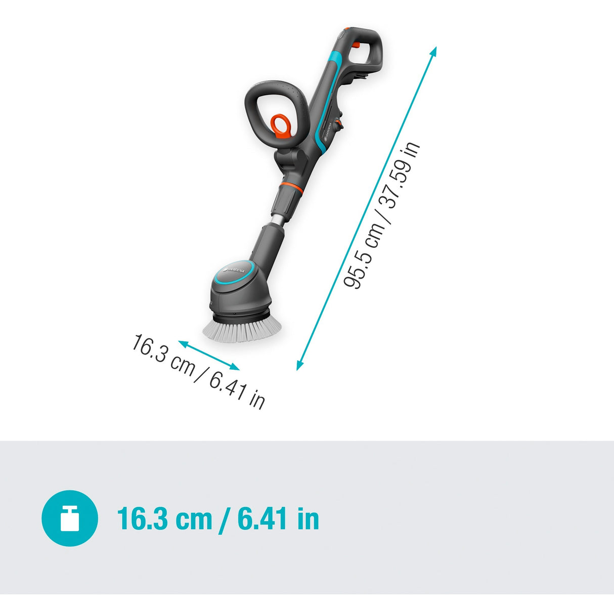 Gardena multi-cleaner aquabrush kompakt solo