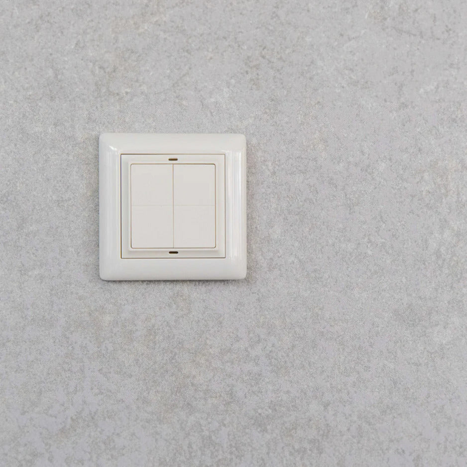 Shelly blu wall switch 4 + busch-jaeger adapter schakelaar (wit, bluetooth 4.2)