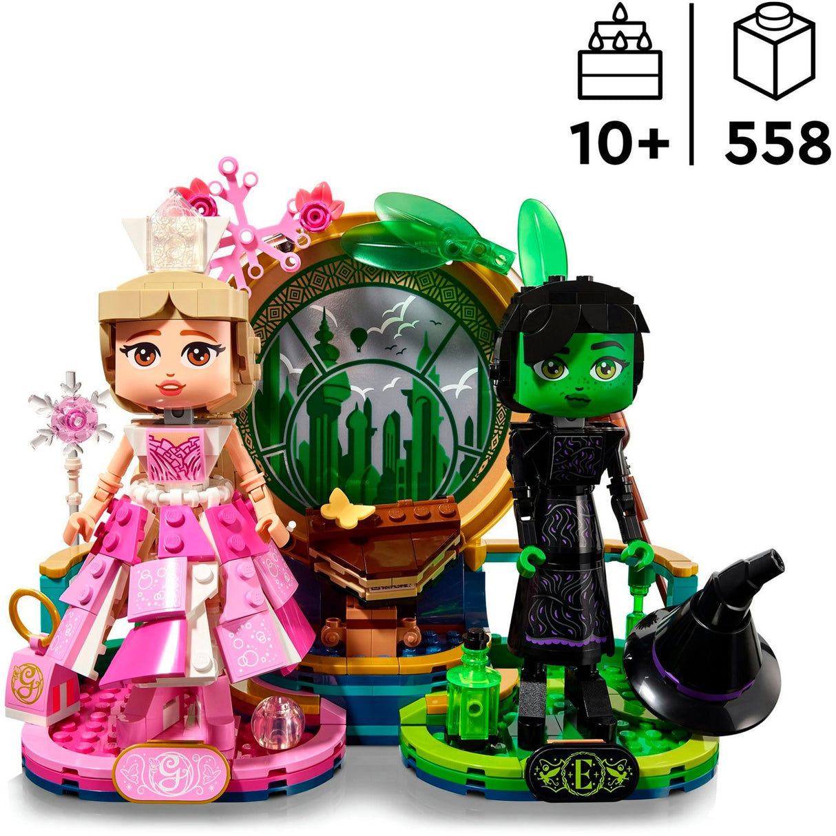 Lego ond elphaba og glinda figurer - 75682