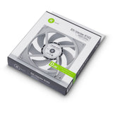 Ekwb ek-vardar evo 140er hvid bb (500-2000) kuffertventilator (140 x 140 x 25 mm, pwm)