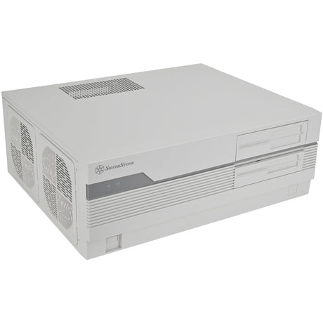 Silverstone FLP01 HTPC-hus (creme | 2x USB-A | 1x USB-C)