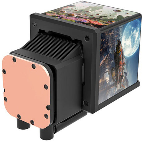 Thermaltake minecube 360 ultra argb sync aio liquid cooler waterkoeling (zwart)