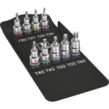 Wera 8767 HMC HF 1 Zyklop bit topnøglesæt Torx topnøgle (9 dele)