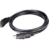 Club 3D HDMI 2.0 360° roterende kabel (sort, 2 meter, 4K 60Hz)