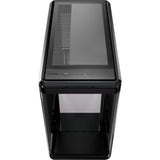 Cooler masterframe 360 panorama udstillingskabinet (sort | 2x USB-A | 1x USB-C | RGB | hærdet glas)