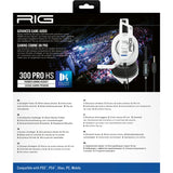 Nacon rig 300 pro hs over-ear gaming headset (hvid, playstation 4, playstation 5, xbox, nintendo switch, pc)