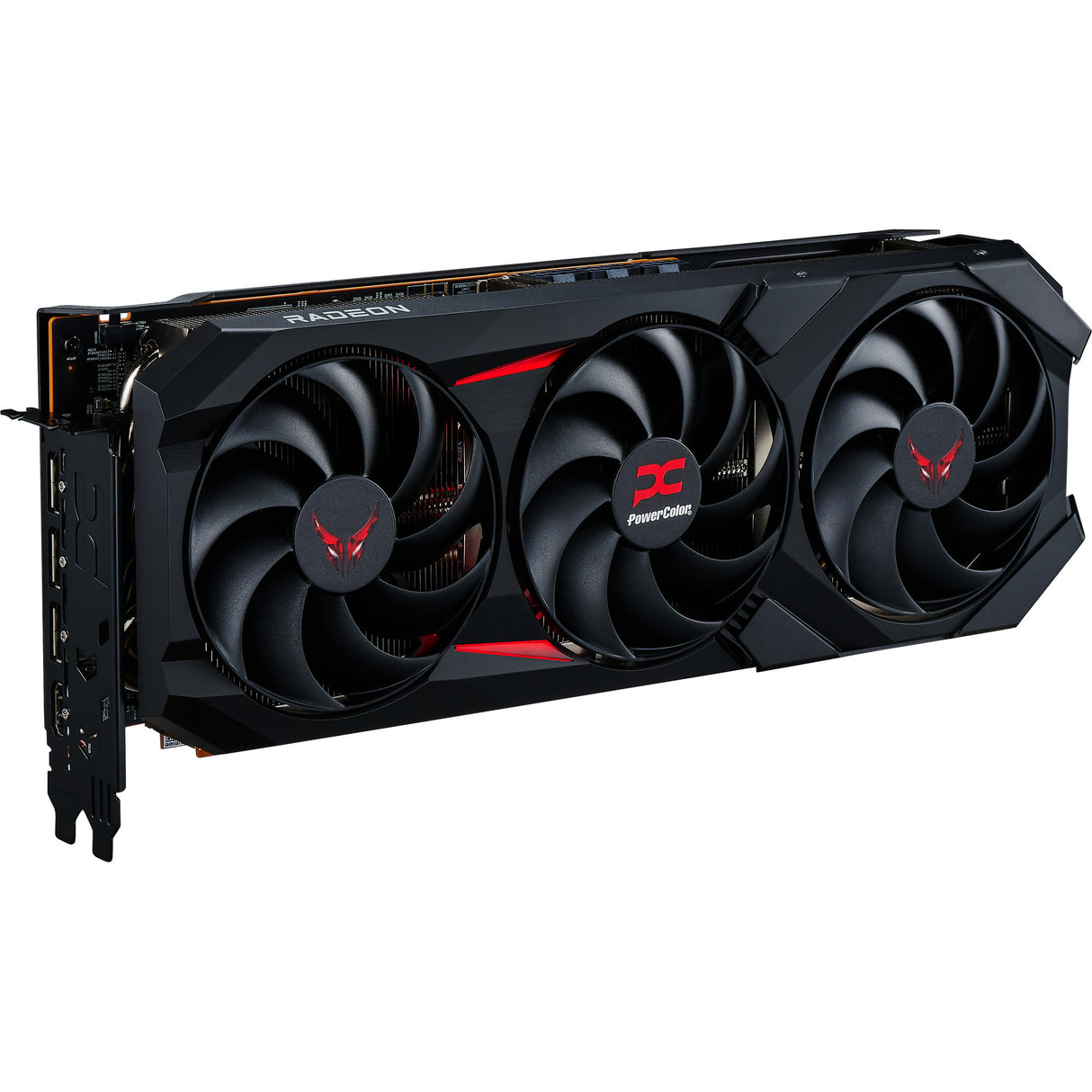 Powercolor Radeon RX 9070 XT Red Devil 16GB OC Backplate Special Edition grafikkort (sort, RDNA4, GDDR6, 3x skærmport, 1x HDMI)