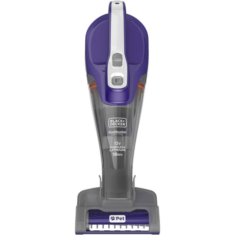 Black+decker dvb315jp 12v 1.5ah kæledyrs håndstøvsuger med dyrebørste