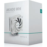 Deepcool AK400 CPU-køler (hvid, 4-benet PWM blæserstik)