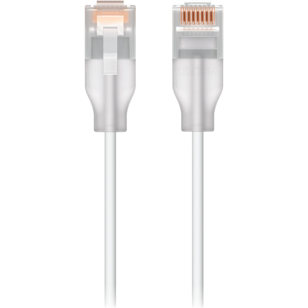 Ubiquiti unifi etherlighting patch kabel kabel (hvid gennemsigtig, 15 cm)