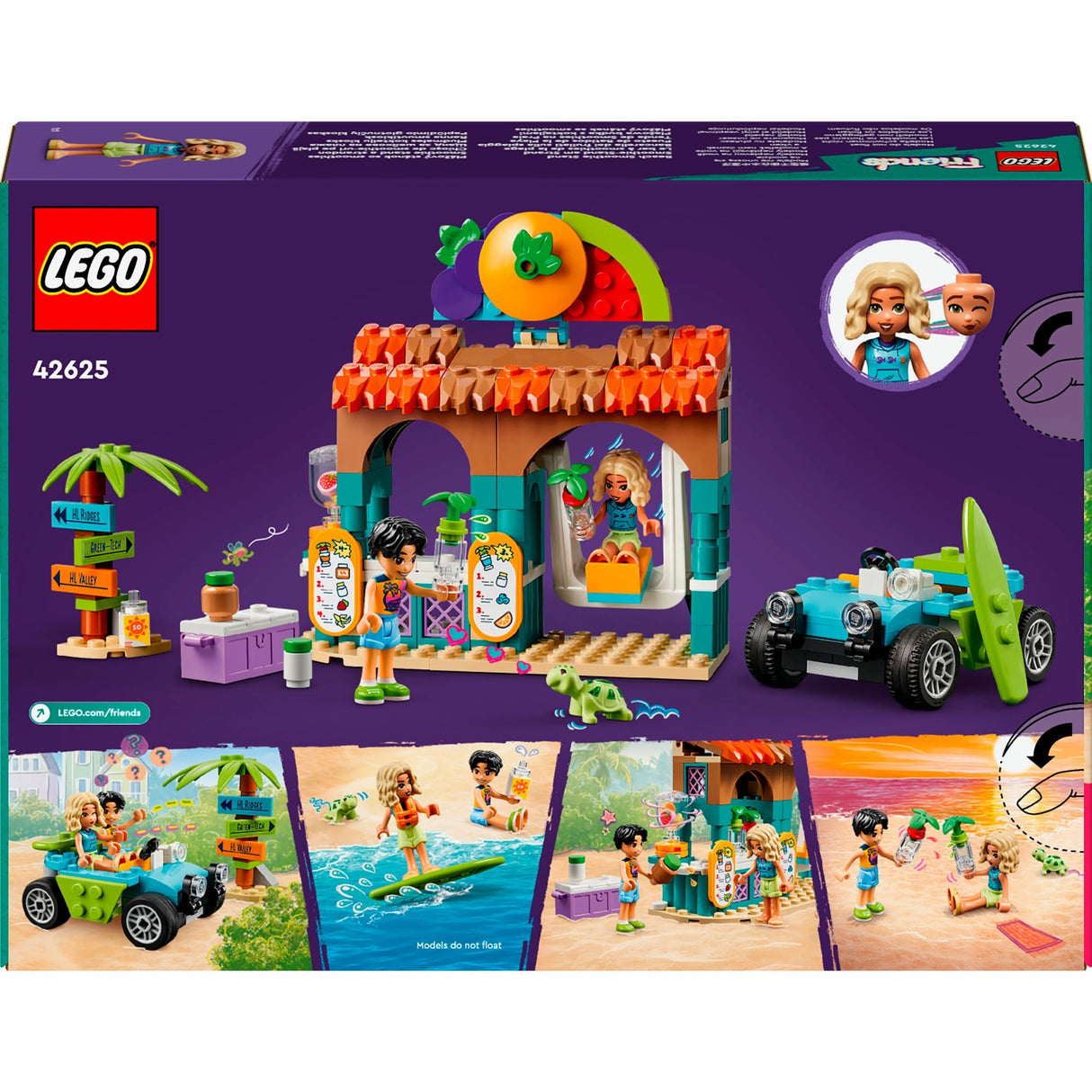 Lego friends - strand smoothie stativ byggelegetøj (42625)