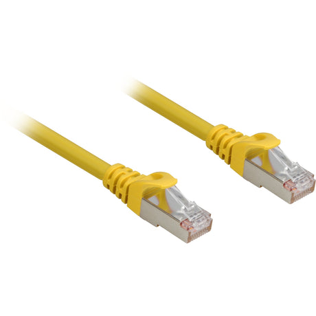 Sharkoon netværkskabel SFTP, RJ-45 med Cat.6a (gul, 5 meter, halogenfri)