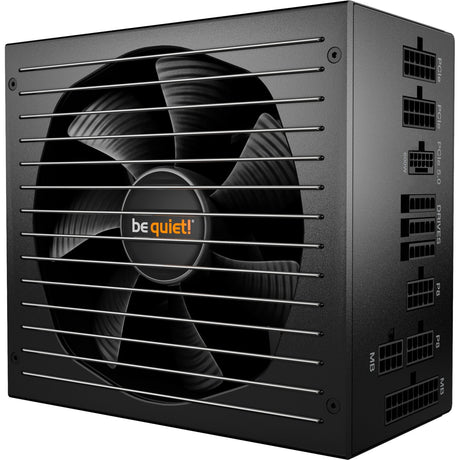 Vær stille! straight power 12 platinum modulær 750 watt strømforsyning (sort, 1x 12v-2x6, 4x pcie)