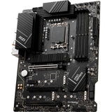 Msi Pro Z790-P WiFi Socket 1700 bundkort (sort, RAID, 2,5 GB-LAN, WiFi 6e, BT, lyd, ATX)