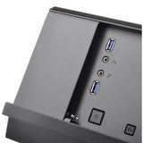 Silverstone SST-GD10B HTPC-hus (sort | 2x USB-A)