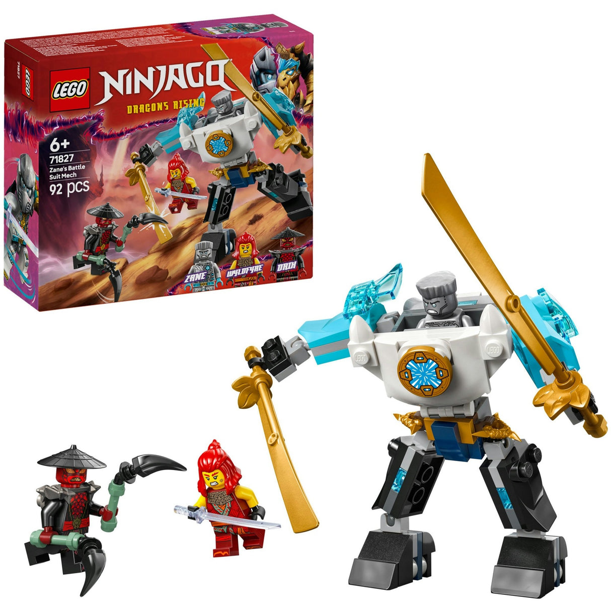 Lego ninjago 71827 zanes kampmekanik