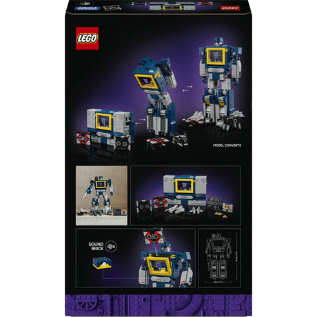 Lego ® ikoner transformere: soundwave - transformator samling - 10358