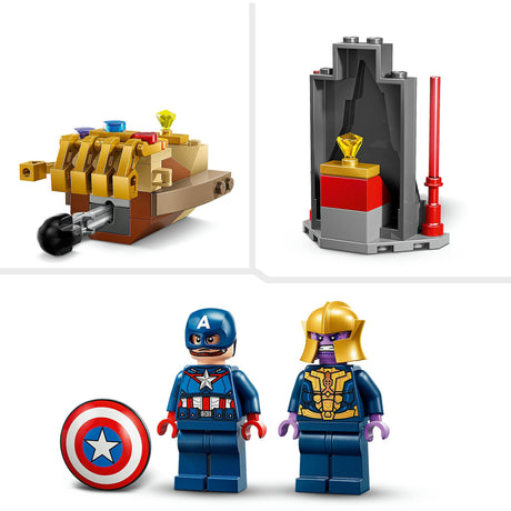 Lego superhelte marvel 76319 captain america vs. thanos