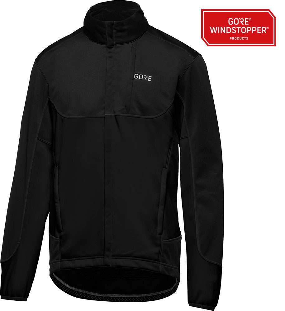 Gorewear c5 gore® windstopper® thermo trail - softshell jakke